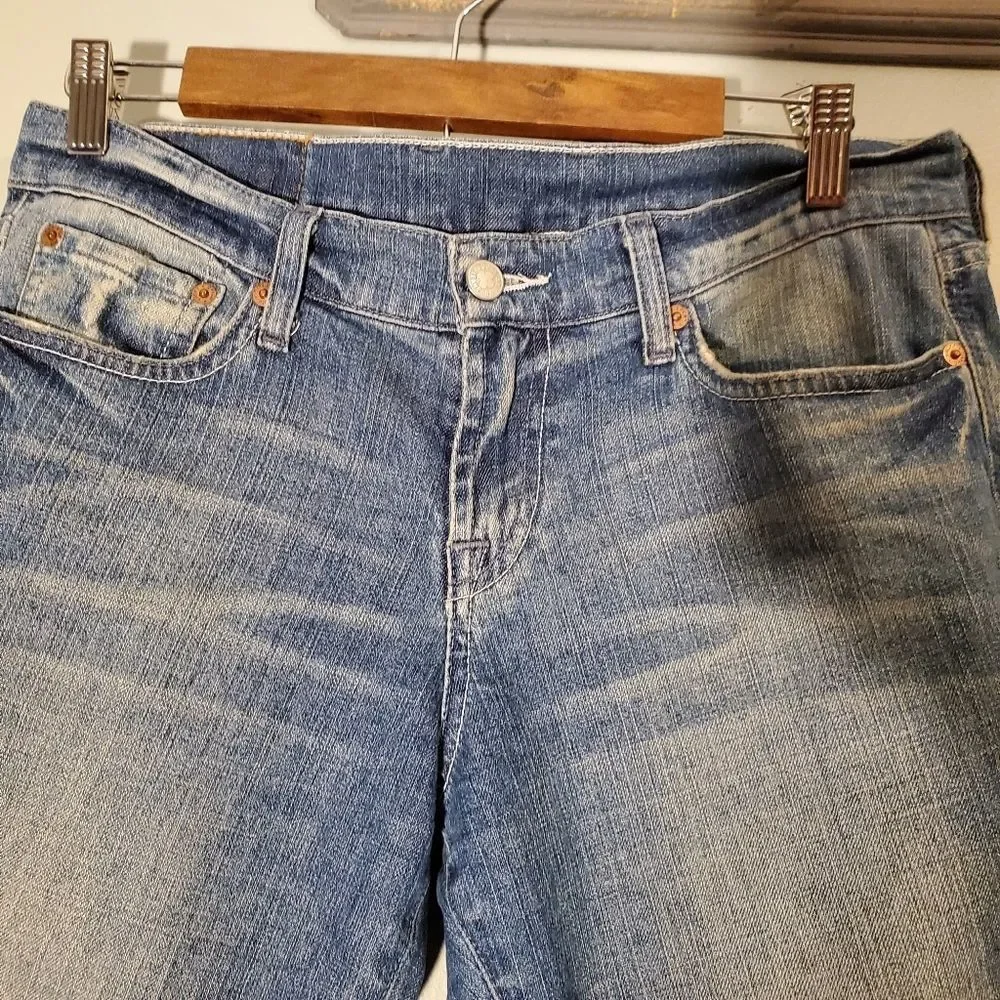 𝅺lucky Brand  Womens Capri Jeans 8/29 - Picture 2 of 8